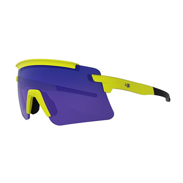 ÓCULOS HOT BUTTERED APEX NEON CLEAR / BLUE CHROME | AMARELO