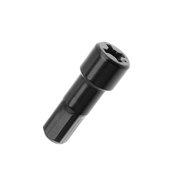 NIPPLE PARA RODA SHIMANO WH-RS10 WH-RS20 WH-RS30 WH-RX31 WH-MT66 WH-MT35 WH-7900 | 1 UNID. PRETO