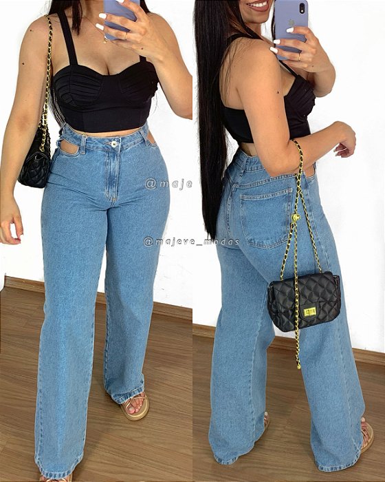 Conjunto com Calça Sofhia - Conjunto com Calça Sofhia