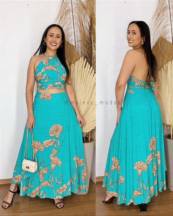Conjunto Tamara Verde Água