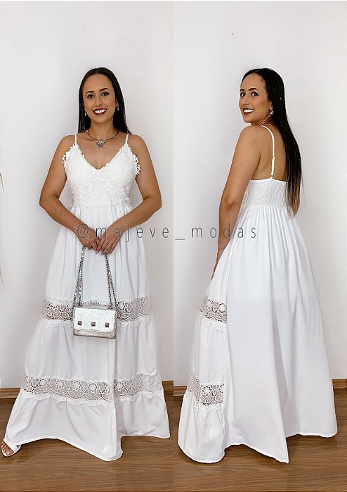 Vestido Deise Branco