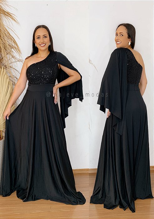 Vestido Mary Preto