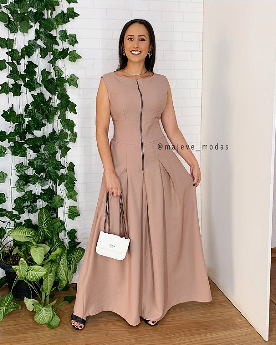 Vestido Heloísa Nude