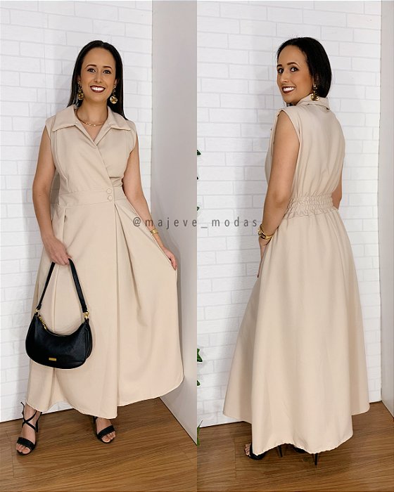 Vestido Meire Nude