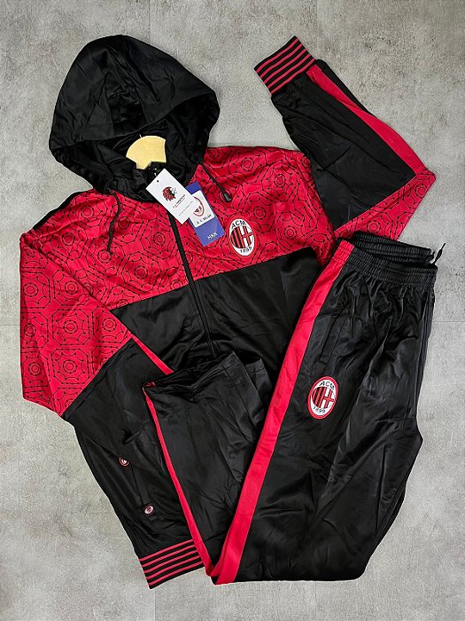AGASALHO MILAN PRETO/VERMELHO 2024