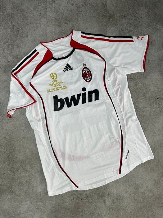 Camisa Retrô Milan Branca 2007 Final