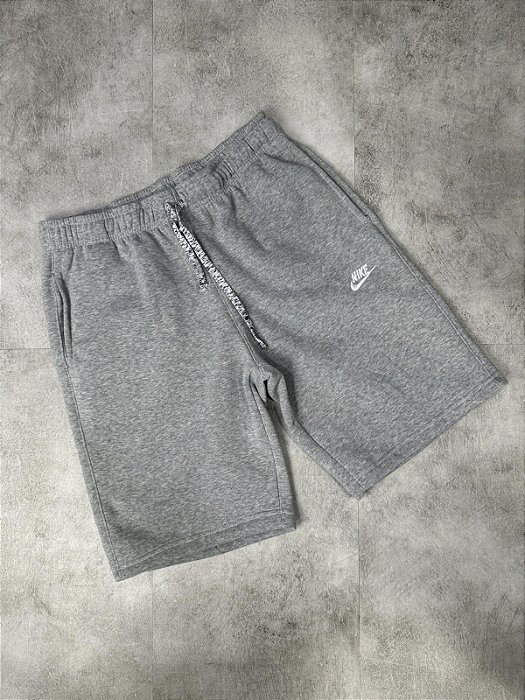 Shorts Nike Cinza Sportswear Club Masculino
