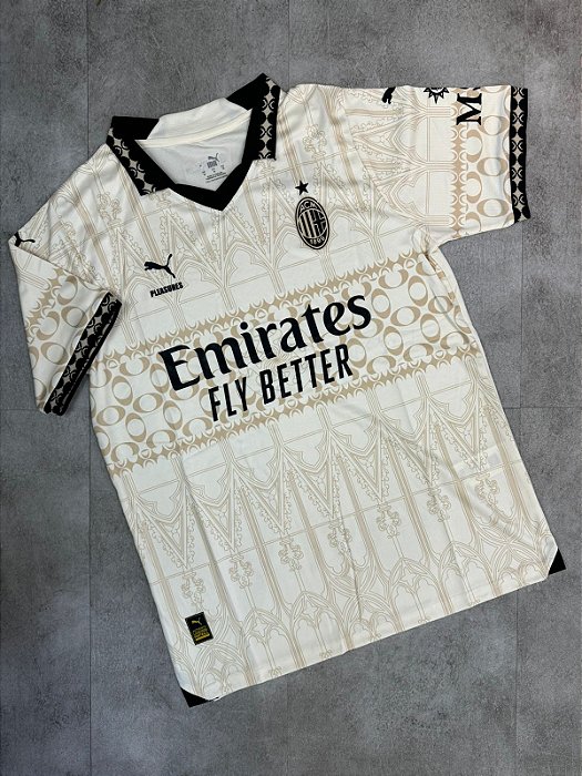 Camisa Milan 24/25 Puma Torcedor - Bege