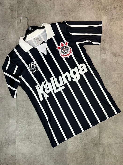 Camisa Corinthians Retrô Kalunga Oficial