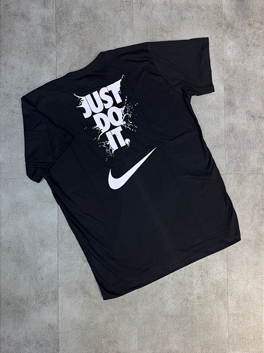 CAMISETA JUST DO IT BASIC PRETA