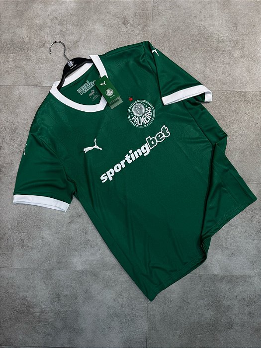 CAMISA PALMEIRAS HOME 25/26 TORCEDOR VERDE
