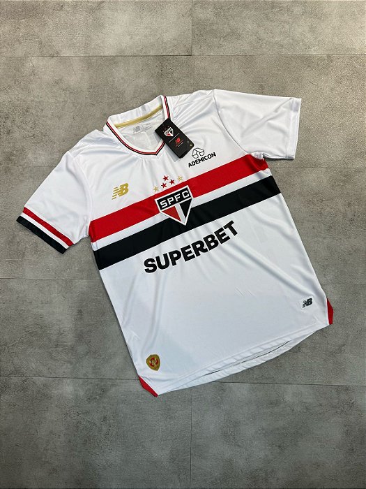 CAMISA SÂO PAULO 25/26  HOME TORCEDOR NEW BALANCE
