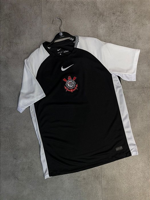 Camisa Nike Corinthians I 2025/26 Torcedor Pro Black