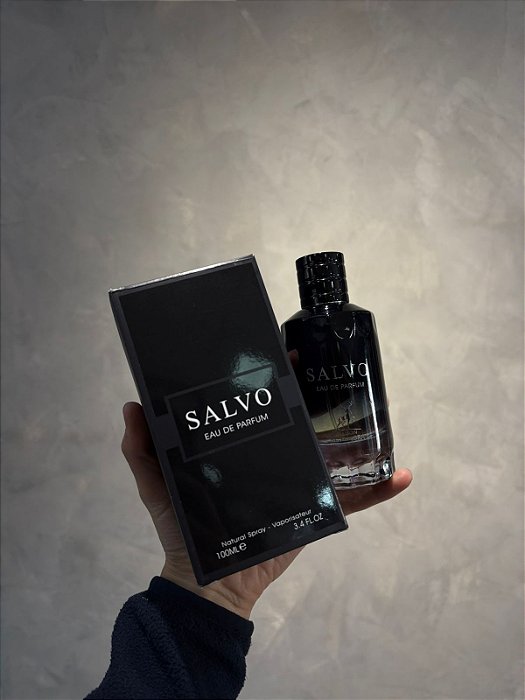 Perfume Árabe Masculino Salvo Intense Eau De Parfum 100ml