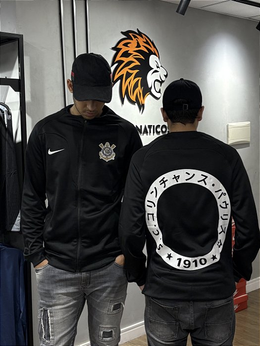 JAQUETA CORINTHIANS PRETA 2025