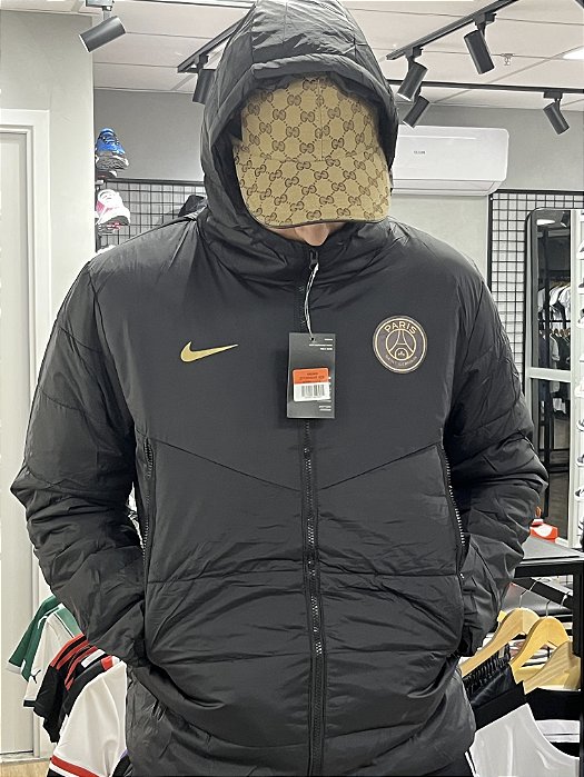 Jaqueta Bobojaco PSG Jordan Preto