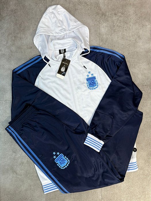 AGASALHO ARGENTINA BRANCO-AZUL 2025