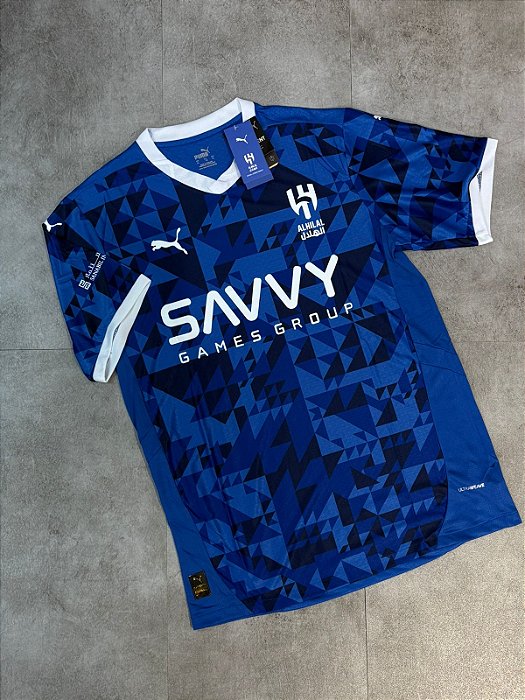 Camisa Al Hilal Saudi F.C. HOME 24/25 Azul claro torcedor