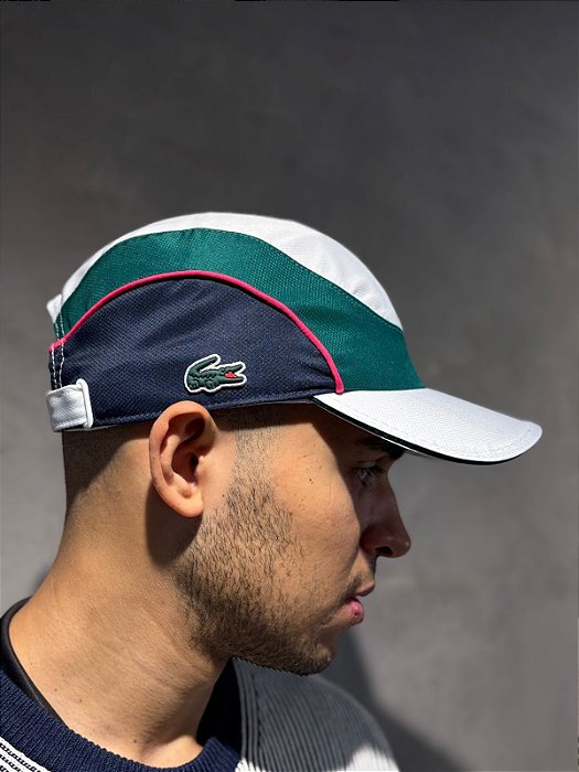 Bone Lacoste Color Block Losango