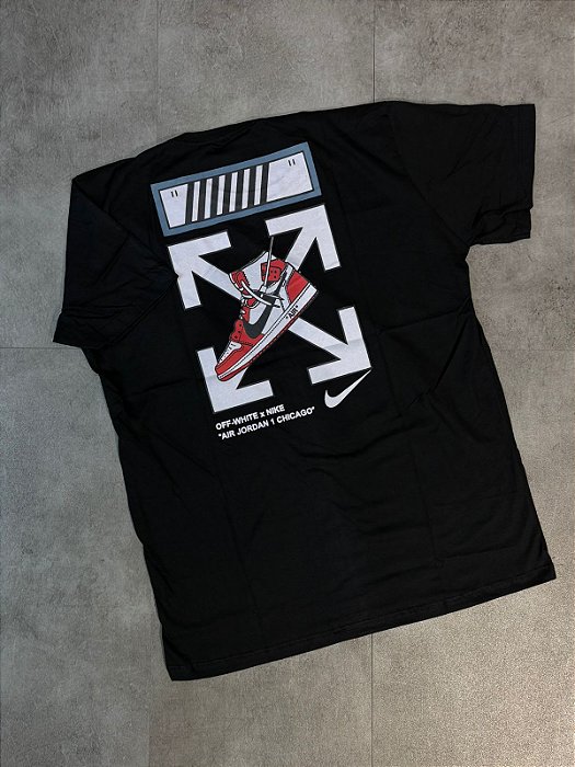 CAMISA NIKE JORDAN OFF WHITE PRETA