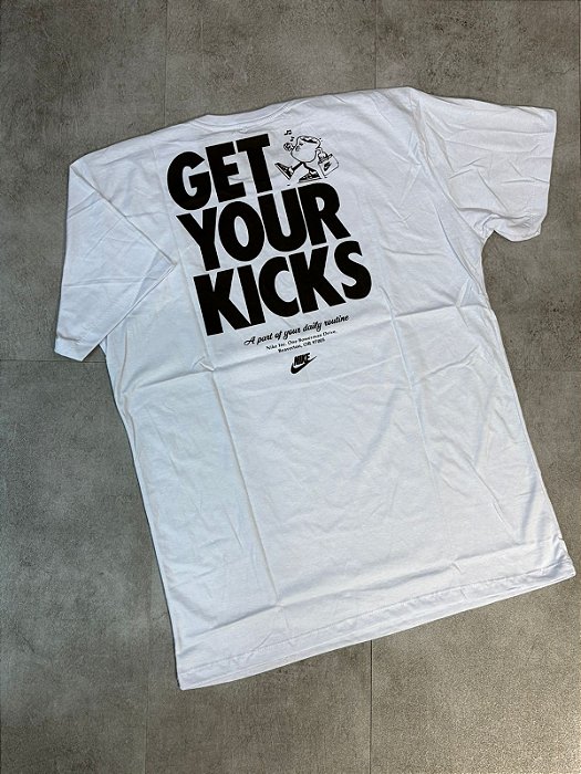 CAMISA NIKE KICKS BRANCA
