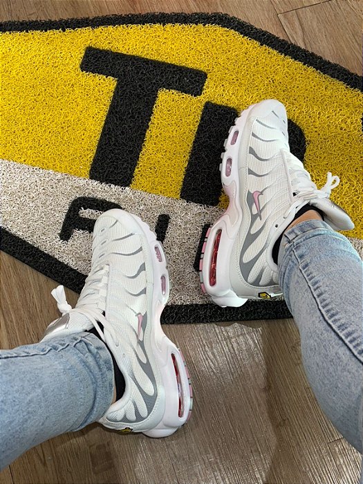 Tenis Air Max TN Pink Rise – Rosa e Branco