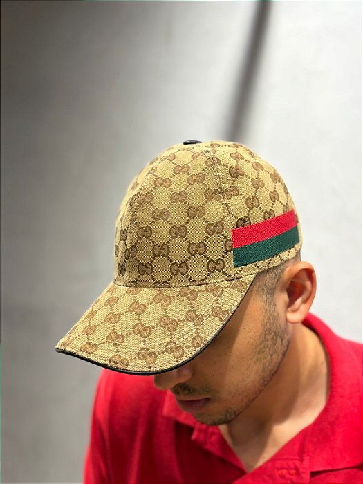 Bone Gucci Tradicional Bege