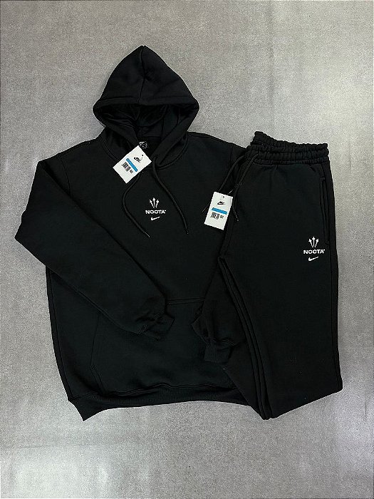 Conjunto Nike Nocta Moletom Preto