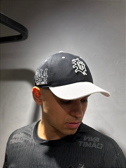 Boné Osasco Corte Preto/Branca 244