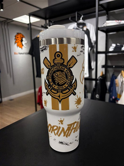 COPO TERMICO CORINTHIANS BRANCO SCCP CANUDO