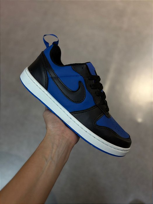 TENIS NIKE COURT VISION BOROUGH PRETO/AZUL