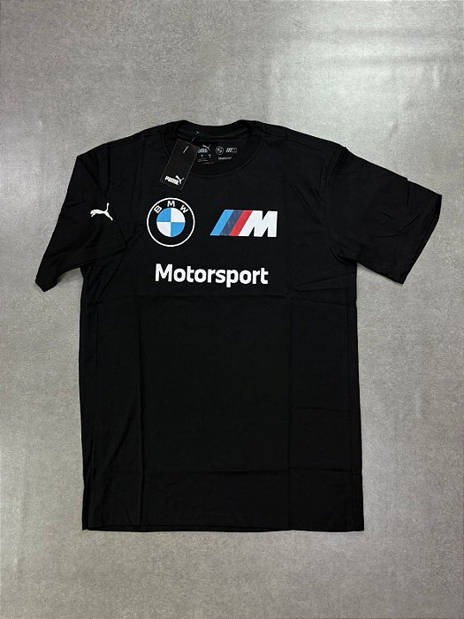 CAMISETA PUMA BMW MOTORSPORT PRETA
