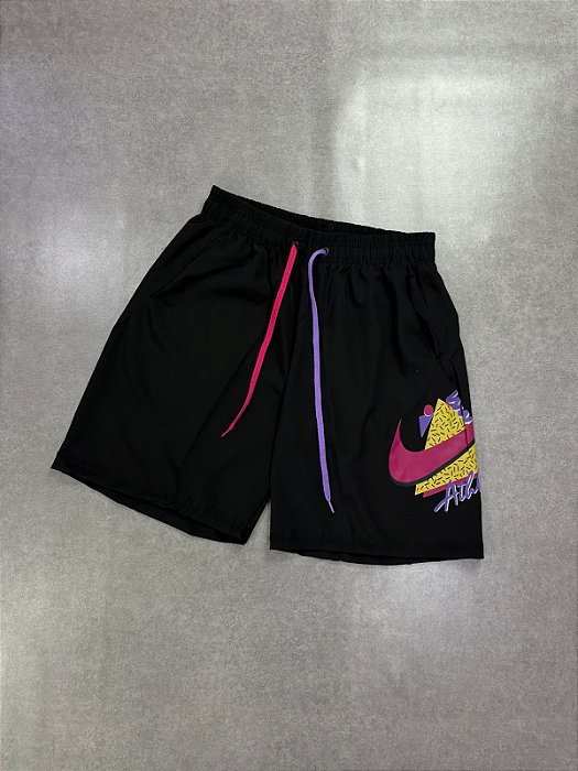 BERMUDA TACTEL NIKE PRETA ATHLETICS
