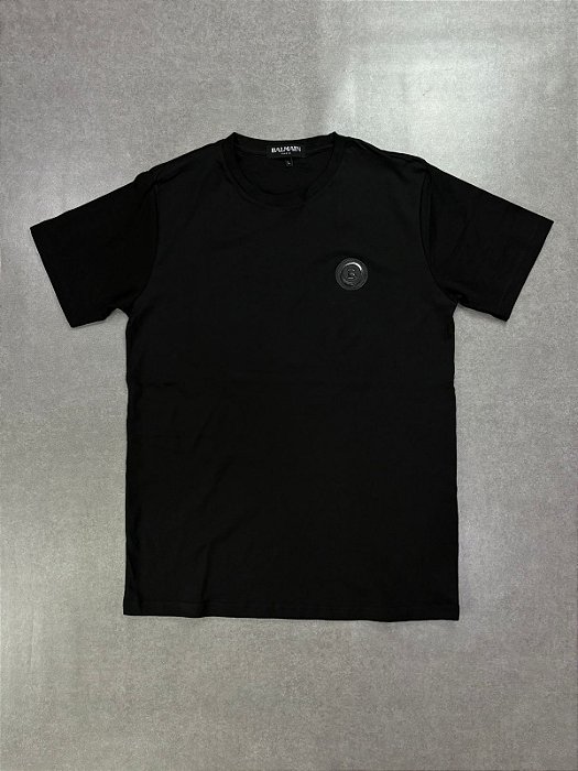 CAMISETA IMPORTADA BALMAIN PRETA