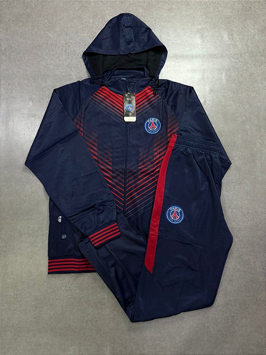 Agasalho Paris Azul Marinho/Vermelho 2025