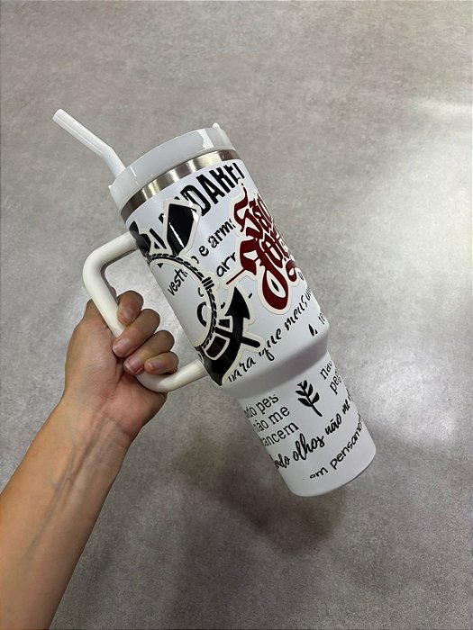 COPO TÉRMICO CORINTHIANS SÃO JORGE BRANCO