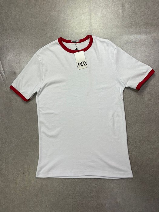Camisa Zara Basic Branca