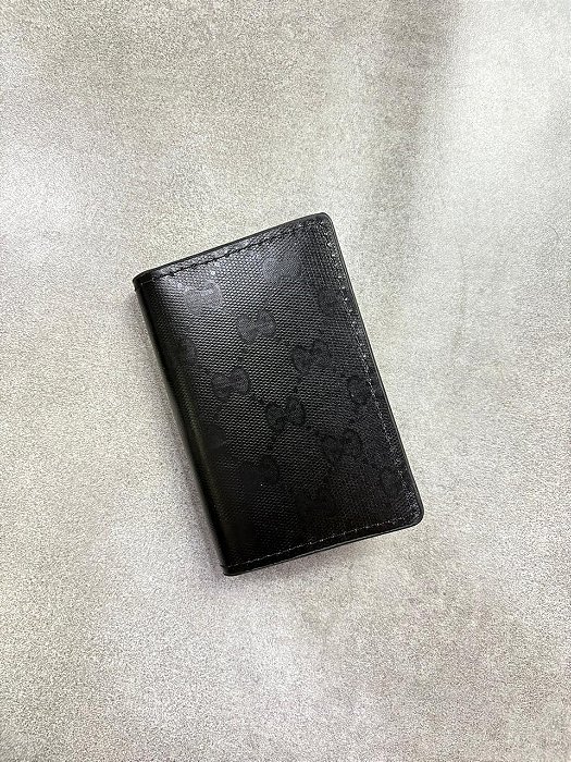 Carteira Gucci couro Signature