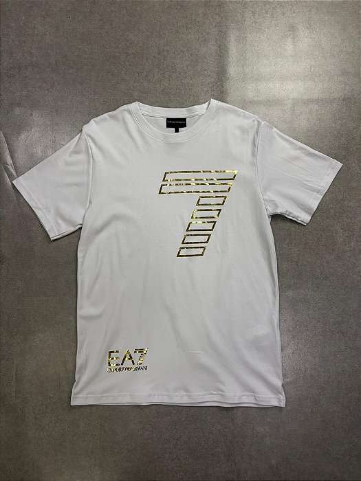 Camisa Armani  Train Graphic Branca