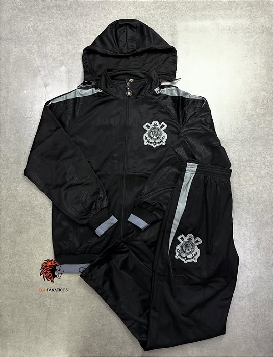 AGASALHO CORINTHIANS ALL BLACK