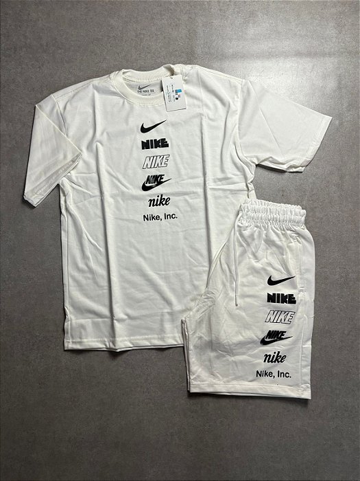 KIT VERÃO LETTER NIKE OFF WHITE