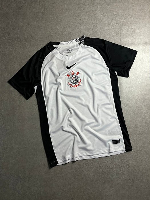Camisa Nike Corinthians I 2025/26 Torcedor Pro Branco