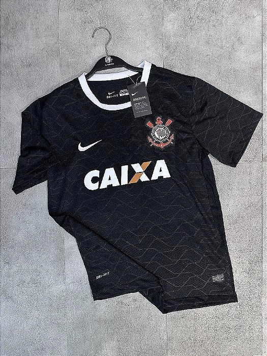 Camisa Nike Retrô Corinthians II 2012 - Preto