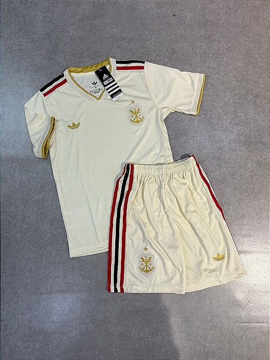 KIT INFANTIL FLAMENGO OFF WHITE 2025