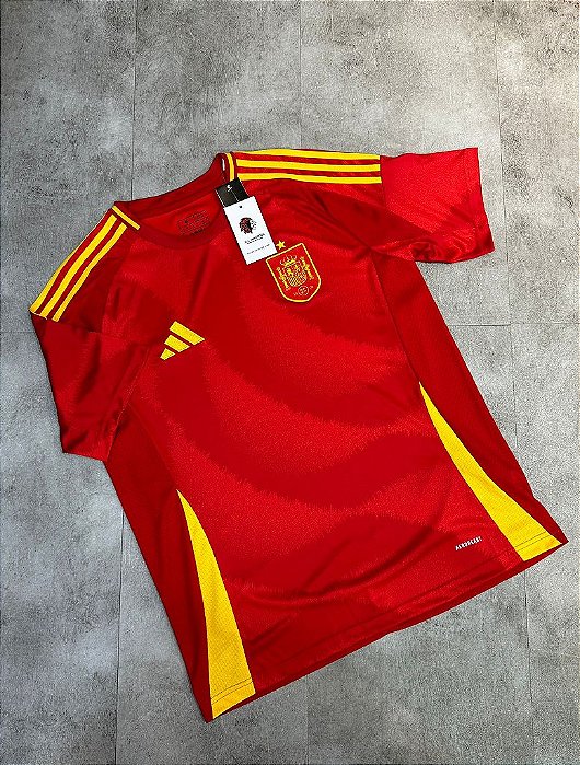 CAMISA 1 ESPANHA 2425 VERMELHA