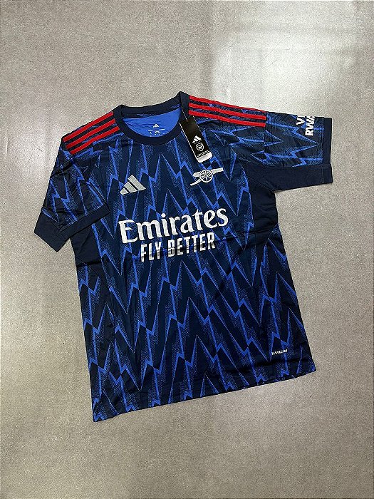 Camisa Arsenal Away 25/26 s/n Torcedor Adidas Masculino - Azul