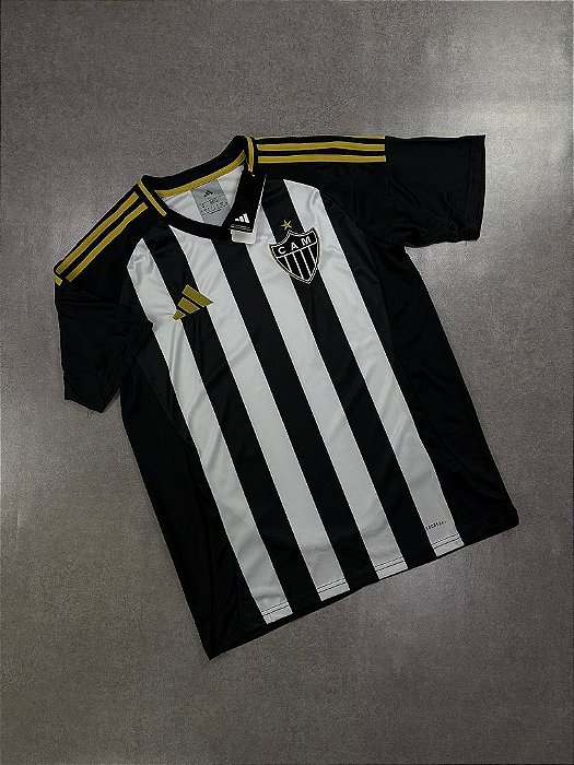 Camisa Atlético Mineiro I 25/26 s/n Torcedor Adidas - Preto