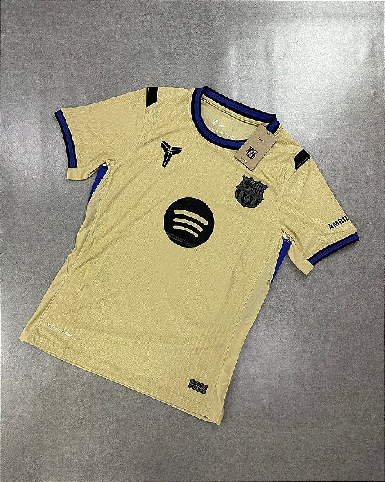 Camisa Barcelona 2025/26 I Jogador amarela