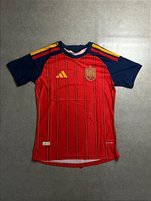CAMISA 1 ESPANHA HOME 2026 TORCEDOR VERMELHA