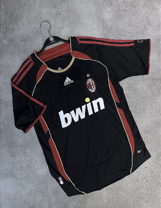 Camisa Milan 3 2007/08 Adidas Retrô Masculina